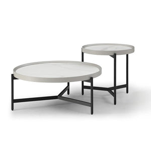 Ivery Coffee Table - Light Grey - Tommy Franks