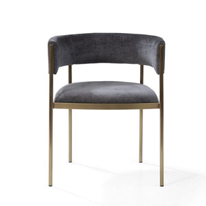 Envie II Dining Chair - Set of 2 - Giselle Dark Charcoal - Tommy Franks