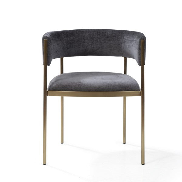 Envie II Dining Chair - Set of 2 - Giselle Dark Charcoal - Tommy Franks