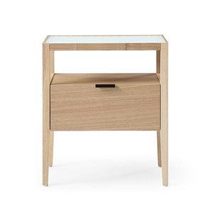 Grafiato Bedside Table - One Drawer - Tommy Franks