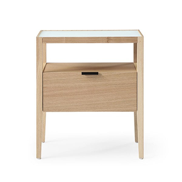 Grafiato Bedside Table - One Drawer - Tommy Franks