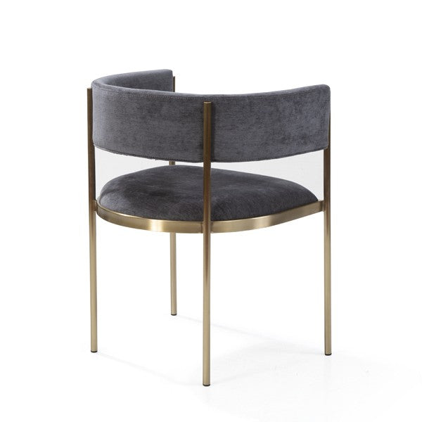 Envie II Dining Chair - Set of 2 - Giselle Dark Charcoal - Tommy Franks