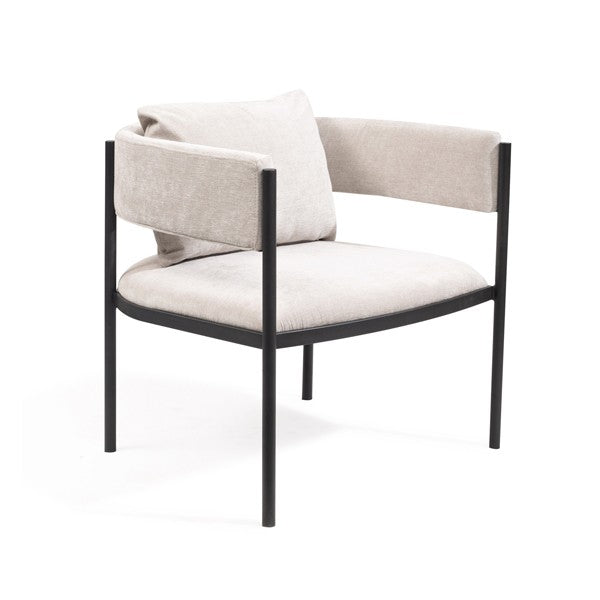 Envie I Lounge Chair - Giselle Grey Beige - Tommy Franks