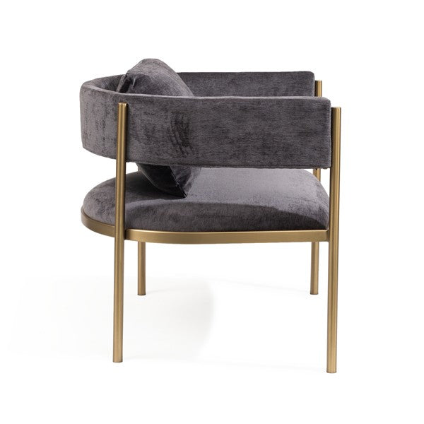 Envie II Lounge Chair - Giselle Dark Charcoal - Tommy Franks