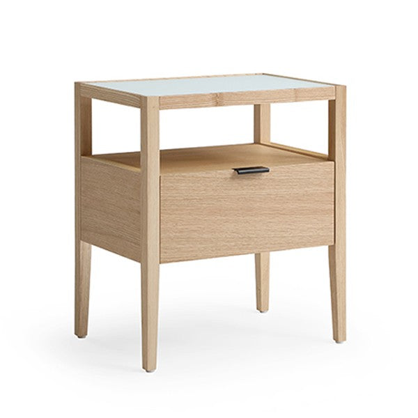 Grafiato Bedside Table - One Drawer - Tommy Franks