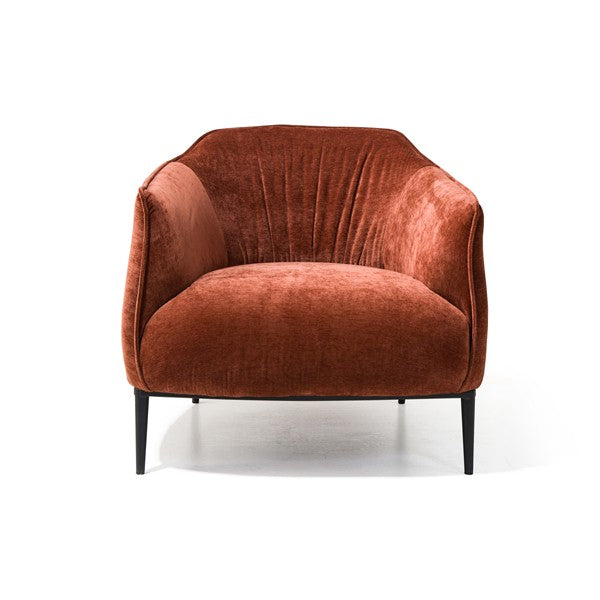Tyrone Lounge Chair - Rust - Tommy Franks