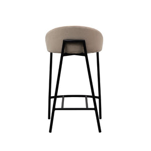 Tux Counter Stool - Taupe - Tommy Franks