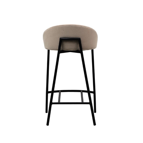 Tux Counter Stool - Taupe - Tommy Franks