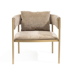 Envie II Lounge Chair - Giselle Olive - Tommy Franks