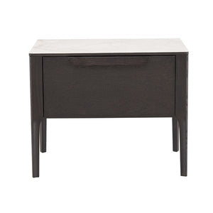 Palmetto - Bedside Table/Nightstand - Grey Wash Oak - Tommy Franks