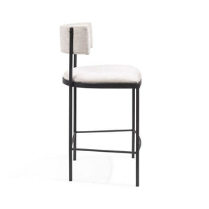 Envie I Counter Stool - Giselle Grey Beige - Tommy Franks