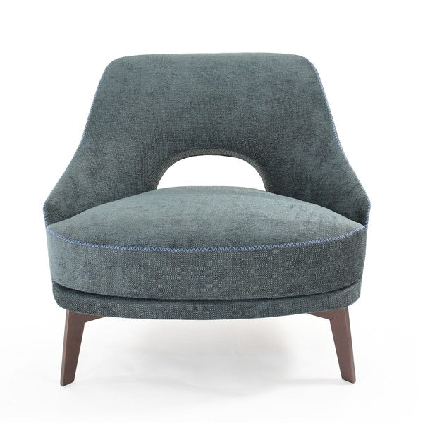 Verna Lounge Chair - Steel - Tommy Franks