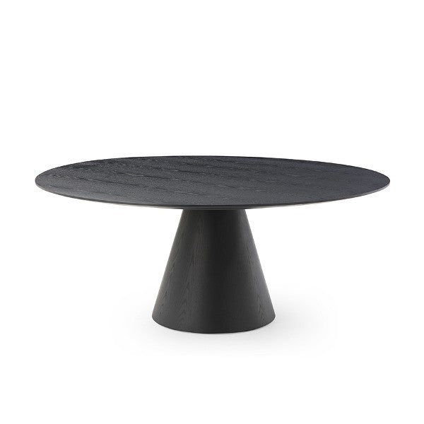 Tavamo 180 Dining Table - Black Oak - Tommy Franks