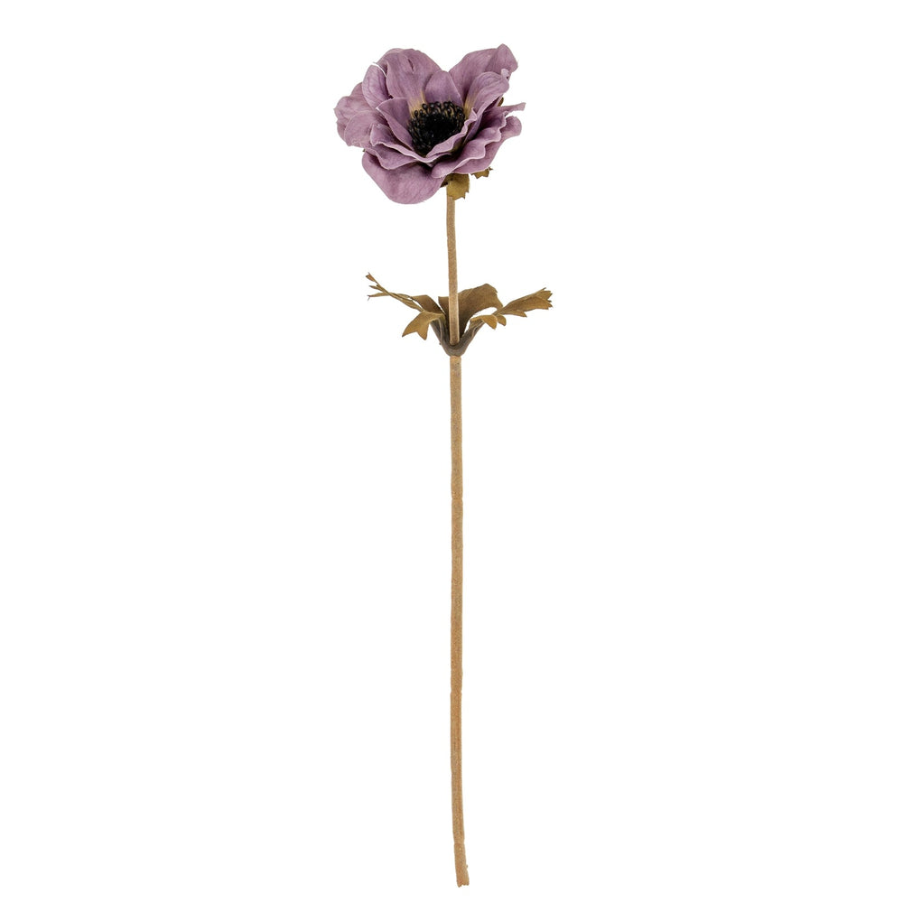 Purple Anemone Stem - Canwell Interiors Limited - Hills