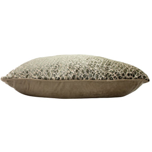 Python 40x60 Feather Filled Cushion Champagne - Canwell Interiors Limited - Riva