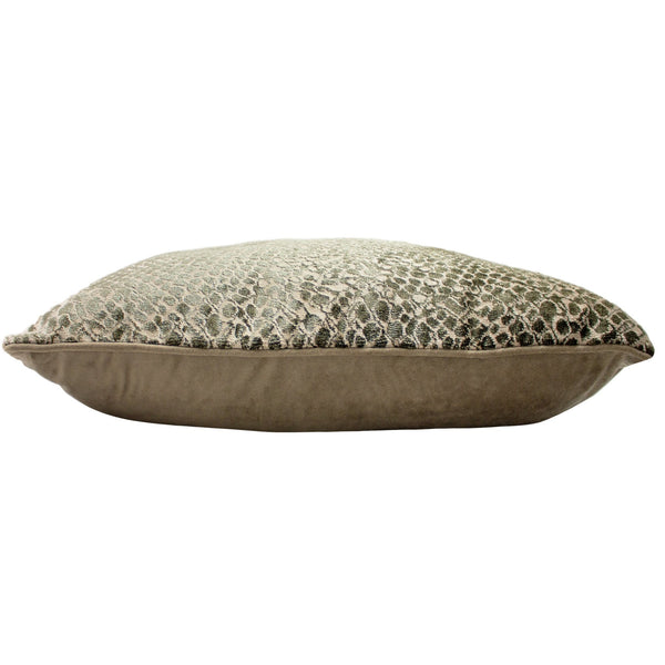 Python 40x60 Feather Filled Cushion Champagne - Canwell Interiors Limited - Riva