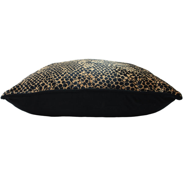 Python 40x60 Feather Filled Cushion Gold - Canwell Interiors Limited - Riva