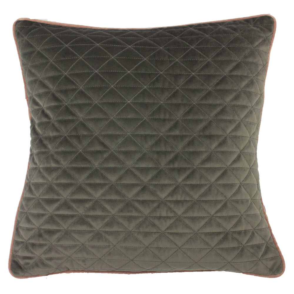 Quartz 45x45 Feather Filled Cushion Charc/blush - Canwell Interiors Limited - Riva