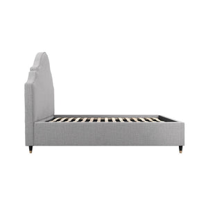 Quince Light Grey Double Bed - Canwell Interiors Limited - Canwell