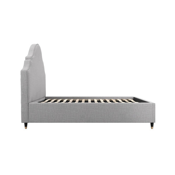 Quince Light Grey Double Bed - Canwell Interiors Limited - Canwell