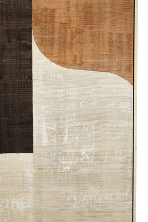 Astratto Neutral Abstract Textured Canvas Wall Art - Xshowhome
