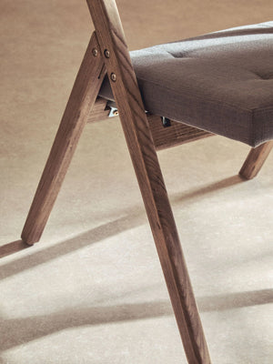 Cebu Grey Wash Elm Wood Folding Chair - Xshowhome