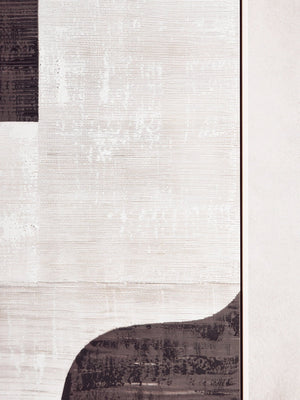 Astratto Neutral Abstract Textured Canvas Wall Art - Xshowhome