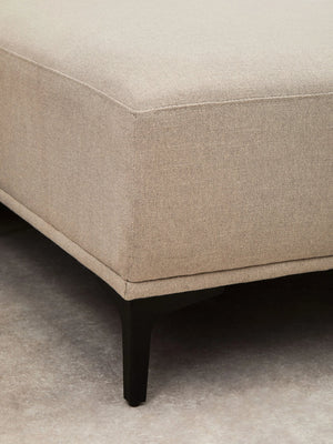 Toulon 3 Seat Natural Fabric Right Chaise Sofa - Xshowhome