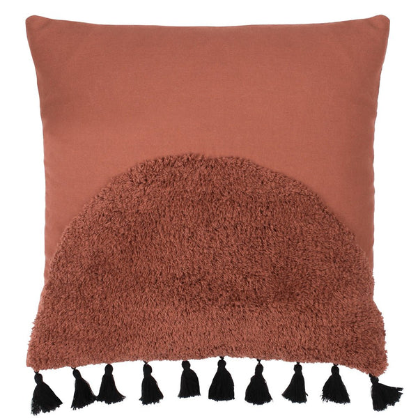 Radian 45x45 Feather Filled Cushion Brick - Canwell Interiors Limited - Riva