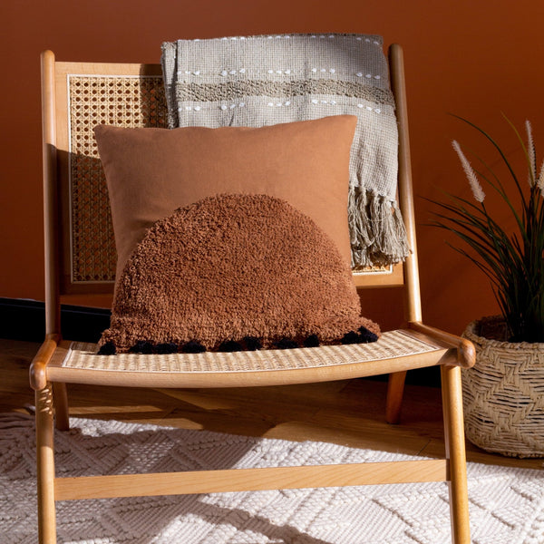 Radian 45x45 Feather Filled Cushion Cinnamon - Canwell Interiors Limited - Riva