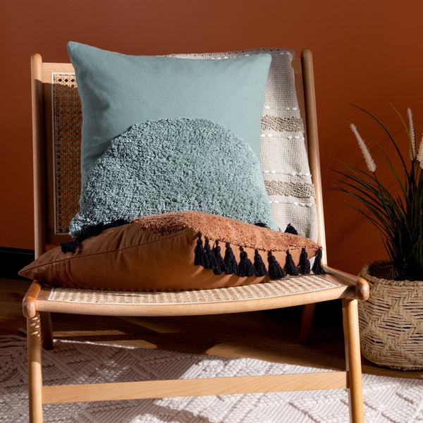 Radian 45x45 Feather Filled Cushion Eucalyptus - Canwell Interiors Limited - Riva