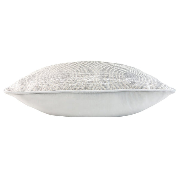 Radiance 55x55 Feather Filled Cushion Chrome - Canwell Interiors Limited - Riva