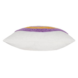 Rainbow Tassels 45x45 Feather Filled Cushion Multi - Canwell Interiors Limited - Riva