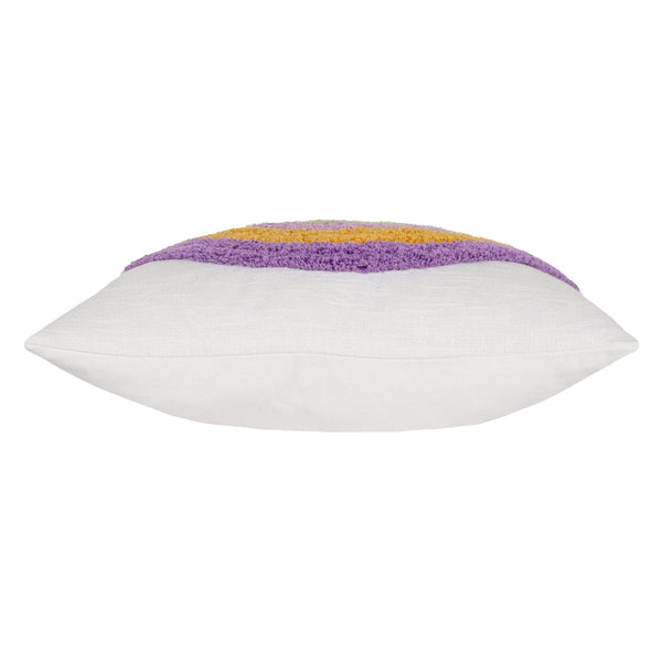 Rainbow Tassels 45x45 Feather Filled Cushion Multi - Canwell Interiors Limited - Riva