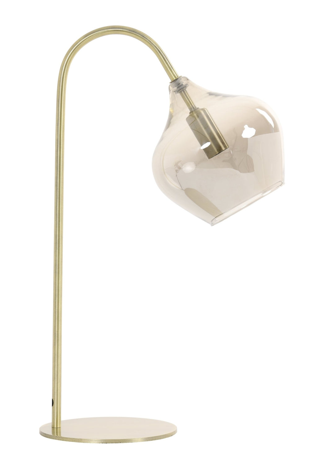 RAKEL Table Lamp — E14 Antique Bronze & Smoked - Canwell Interiors Limited - Light & Living