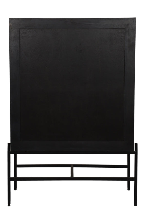 Rattan 2 Door Highboard - Canwell Interiors Limited - Jaipur