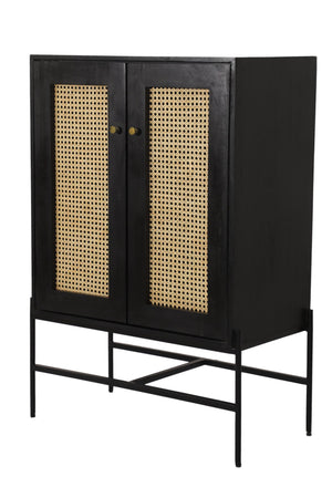 Rattan 2 Door Highboard - Canwell Interiors Limited - Jaipur