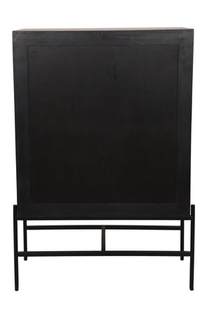 Rattan 2 Door Highboard - Canwell Interiors Limited - Jaipur