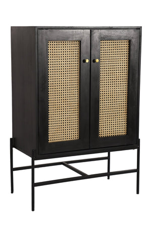 Rattan 2 Door Highboard - Canwell Interiors Limited - Jaipur