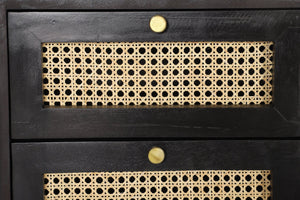 Rattan Bedside Table 2 Drawer - XShowhome Limited - Jaipur