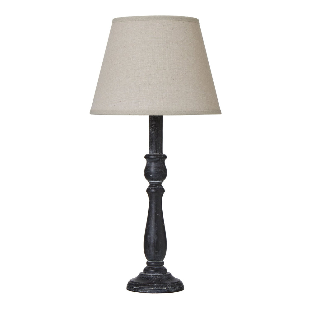 Ravenna Column Table Lamp with Linen Shade - Canwell Interiors Limited - Hills