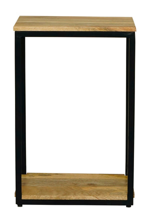 Ravi 4 Side Mini Side Table - Mango Light Finish - Canwell Interiors Limited - Jaipur