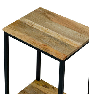 Ravi 4 Side Mini Side Table - Mango Light Finish - Canwell Interiors Limited - Jaipur