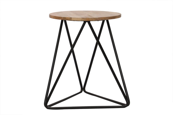Ravi Single Stool - ID9559754408266 - Canwell Interiors Limited - Jaipur
