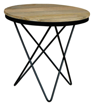Ravi Star Leg - Round Side Table - Canwell Interiors Limited - Jaipur