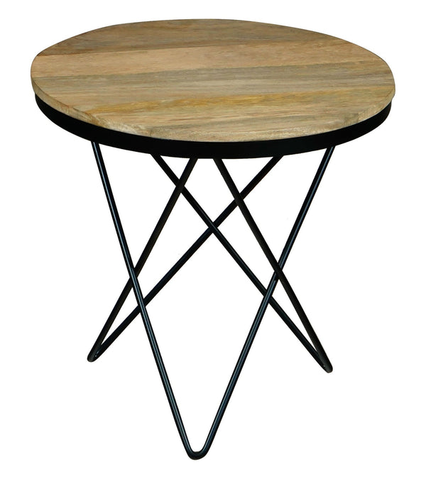 Ravi Star Leg - Round Side Table - Canwell Interiors Limited - Jaipur