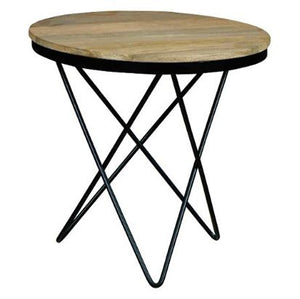 Ravi Star Leg - Round Side Table - Canwell Interiors Limited - Jaipur
