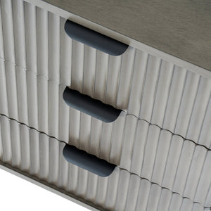 Reed Collection 3 Drawer Bedside Table - Canwell Interiors Limited - Hills