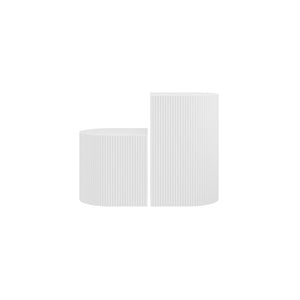 Reed White Side Table - Canwell Interiors Limited - Canwell