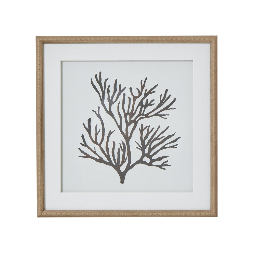 Reef Coral Art Mounted in Beaded Frame - Canwell Interiors Limited - Hills